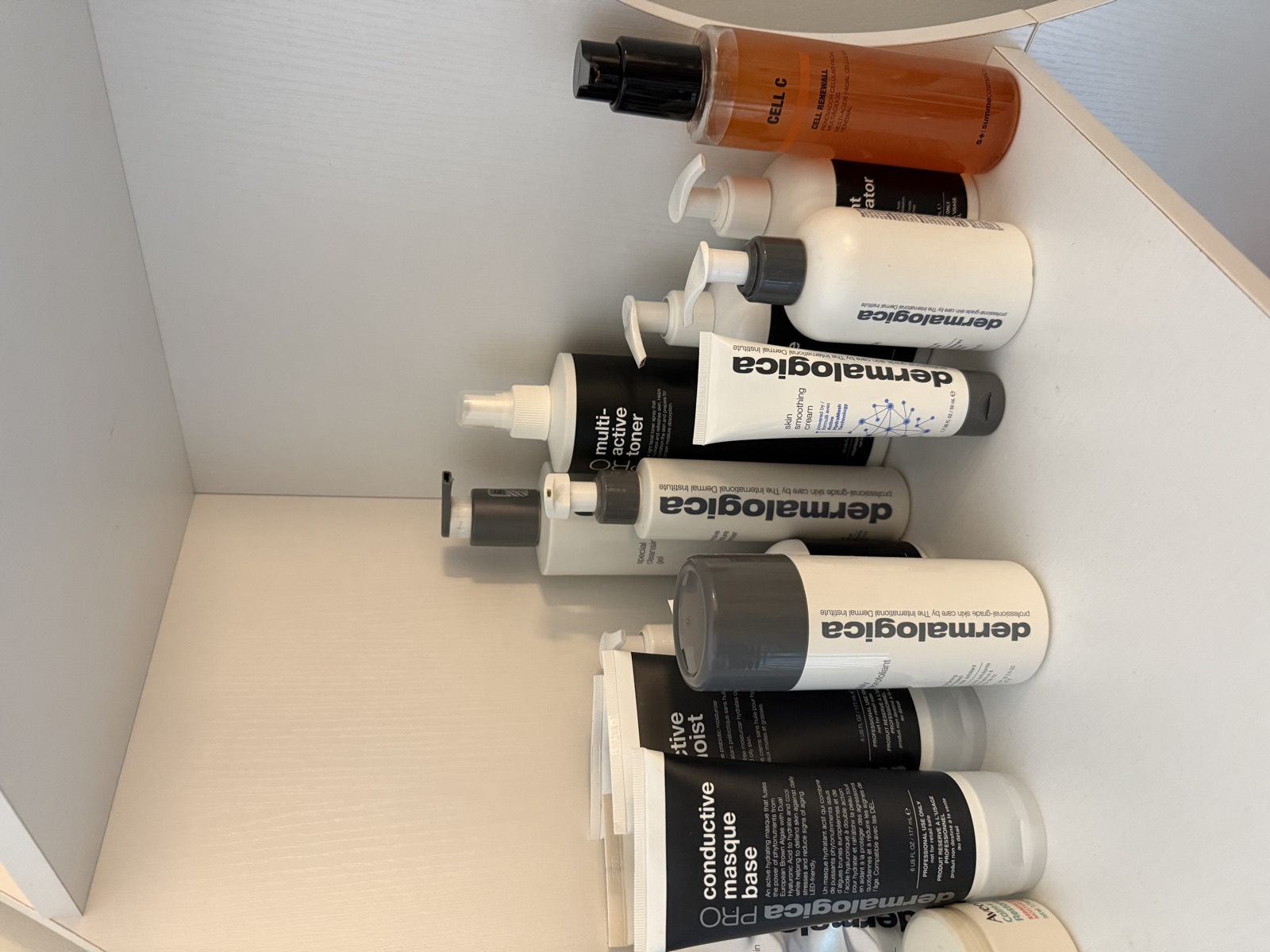 Pro-grade skincare products used at Meraki Miami Beauty